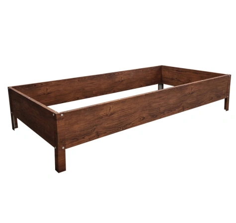 Skrzynia ogrodowa na warzywa 75x150 z imitacją drewna