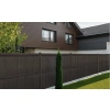 Listwy ogrodzeniowe pionowe szerokie 123 x 250 RD02 ciemny brąz