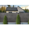 Listwy ogrodzeniowe pionowe szerokie 123 x250 RD03 ciemno szary