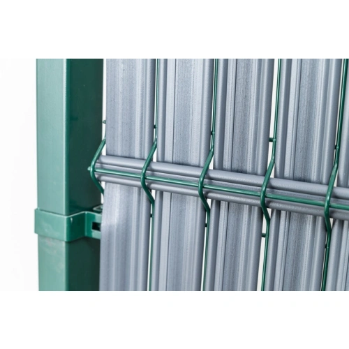 Listwy ogrodzeniowe pionowe szerokie 123 x250 RD05 antracyt