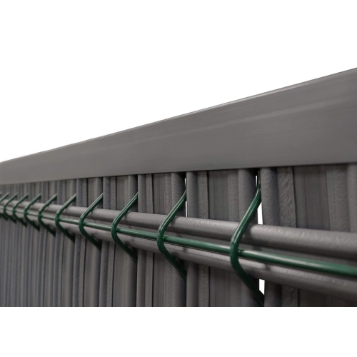 Listwy ogrodzeniowe pionowe szerokie 123 X 250 RD12 zielona