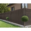 Listwy ogrodzeniowe pionowe szerokie 153 x 250 RD01 jasny brąz
