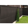 Listwy ogrodzeniowe pionowe szerokie 153 x 250 RD 02 ciemny brąz