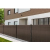 Listwy ogrodzeniowe pionowe szerokie 173X250 RD01 jasny brąz