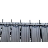 Listwy ogrodzeniowe pionowe szerokie 173 x 250 RD02 ciemny brąz