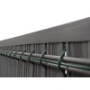 Listwy ogrodzeniowe pionowe szerokie 173 x250 RD05 antracyt