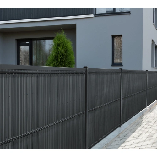Listwy ogrodzeniowe pionowe szerokie 173 x250 RD05 antracyt
