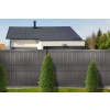 Listwa ogrodzeniowa pionowa szeroka 123x8 RD03 szary