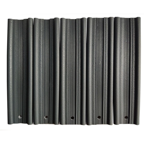 Listwa ogrodzeniowa pionowa szeroka 123x8 RD03 szary