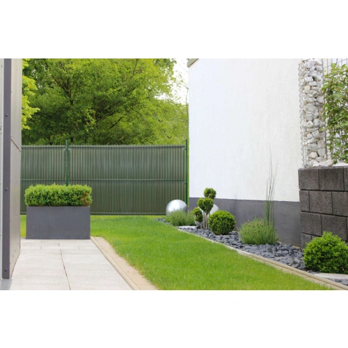 Listwa ogrodzeniowa pionowa 123x6 RD03 ciemny szary