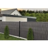 Listwa ogrodzeniowa pionowa szeroka 123x8 RD05 antracyt