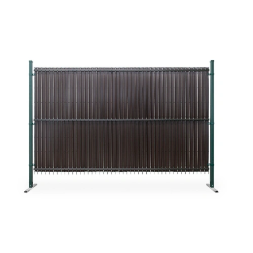 Listwa ogrodzeniowa pionowa szeroka 173x8 RD04 czarny