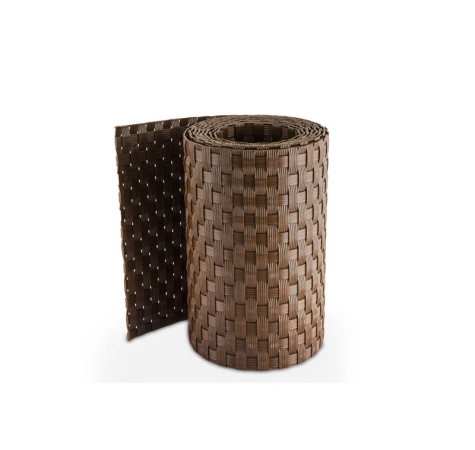 Taśma ogrodzeniowa do paneli 19/255 cm brąz RD 01