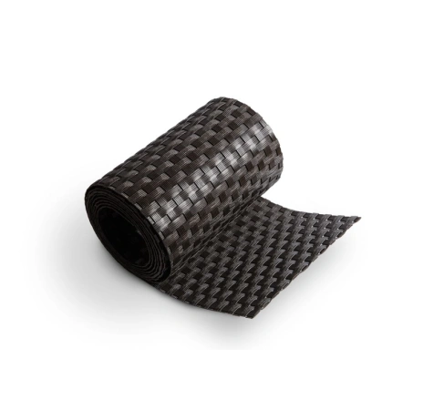 Taśma ogrodzeniowa do paneli 19/255 cm ciemny brąz RD 02