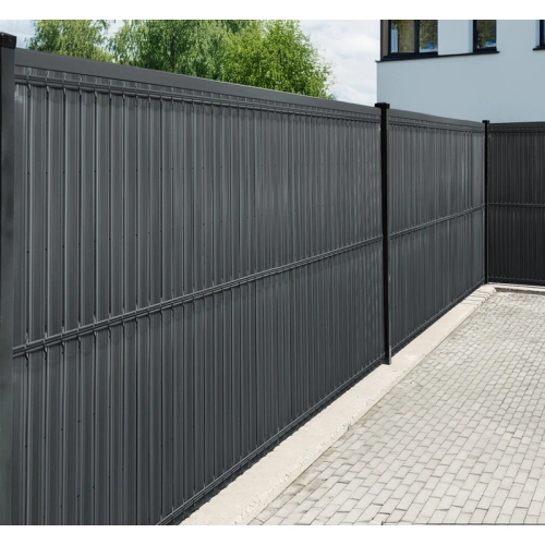 Listwy ogrodzeniowe pionowe 153 x250 RD05 antracyt