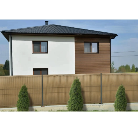 Listwy ogrodzeniowe pionowe 153 x 250 RD08 słomkowy