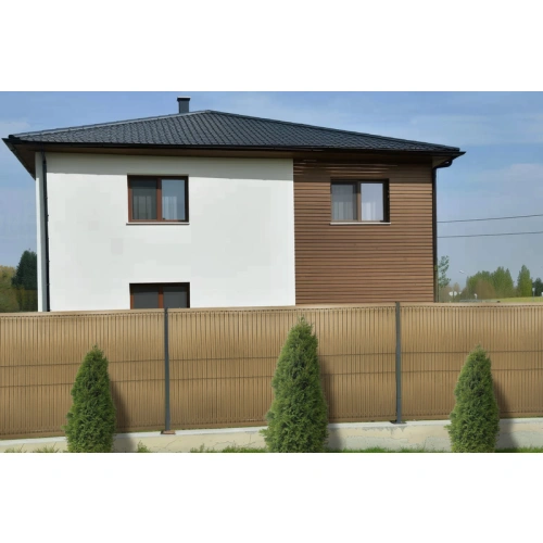 Listwy ogrodzeniowe pionowe 153 x 250 RD08 słomkowy