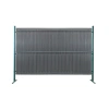 Listwy ogrodzeniowe pionowe 123 x250 RD03 ciemno szary