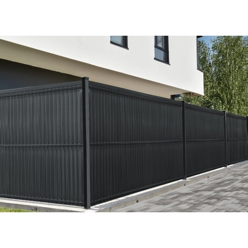 Listwy ogrodzeniowe pionowe 123 x250 RD05 antracyt