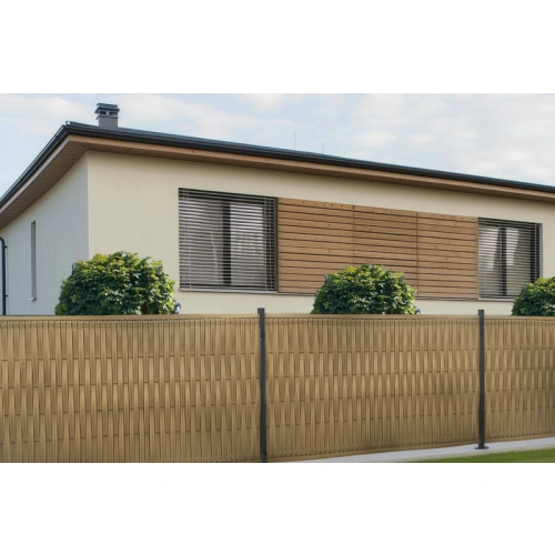 Listwy ogrodzeniowe pionowe 123 X 250 RD08 słomkowa