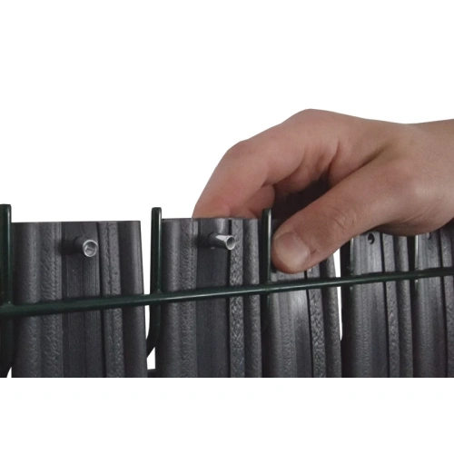 Listwy ogrodzeniowe pionowe 123 X 250 RD12 zielona